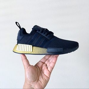 Adidas NMD R1 Black and Gold ombré